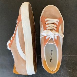 Madewell sneakers - worn once!